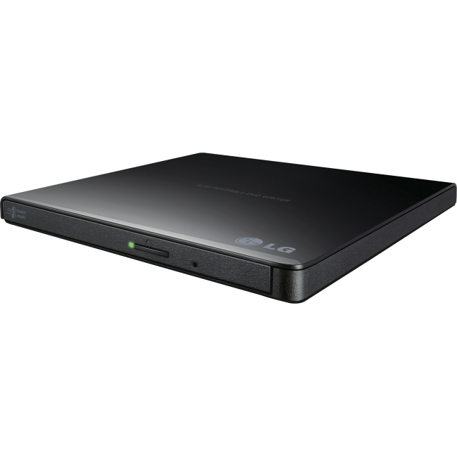 LG Ultra-Slim Portable DVD Burner & Drive with M-DISC Support GP65NB60