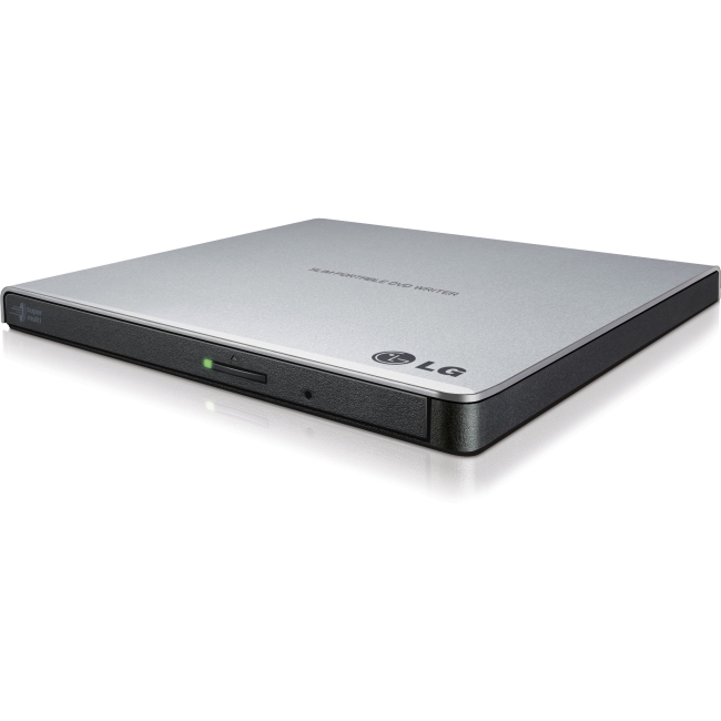 LG Ultra-Slim Portable DVD Burner & Drive with M-DISC Support GP65NS60