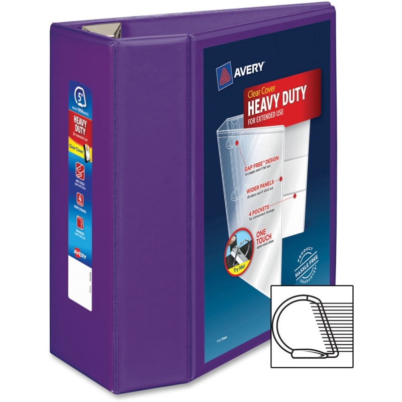 Avery One Touch EZD Heavy-duty Binder 79816 AVE79816
