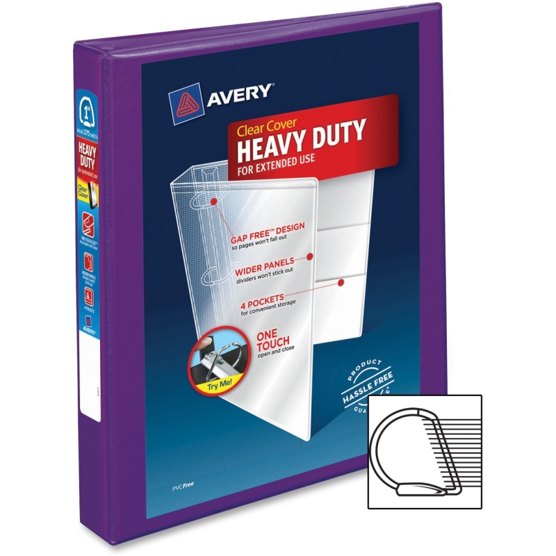 Avery One Touch EZD Heavy-duty Binder 79771 AVE79771