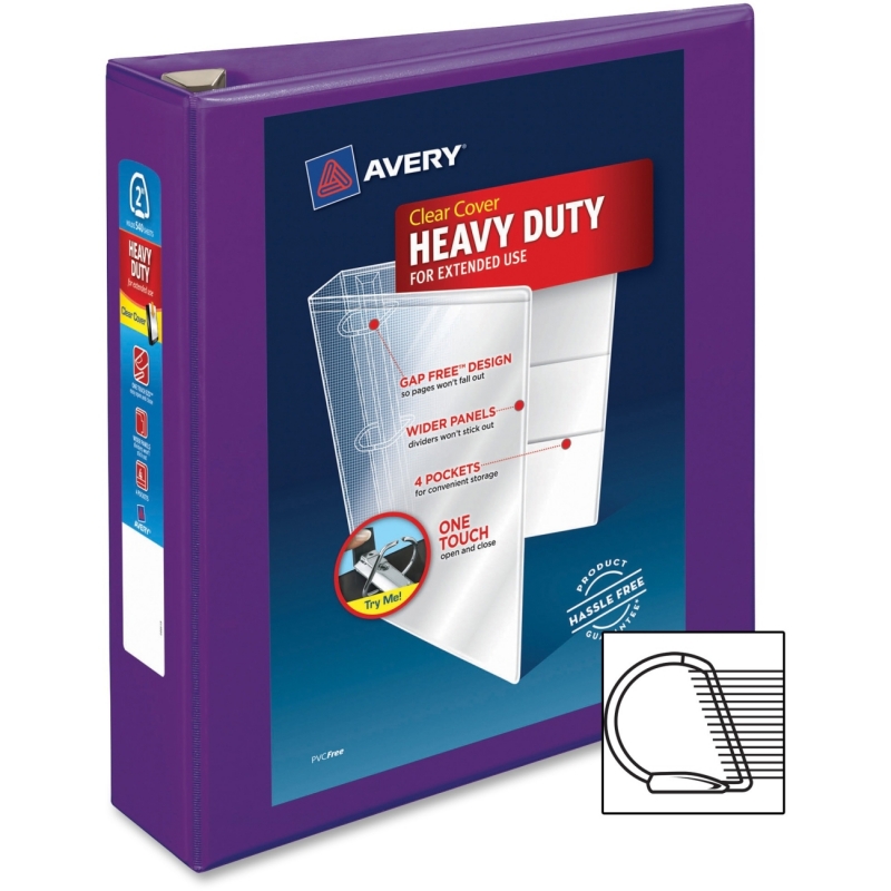 Avery One Touch EZD Heavy-duty Binder 79777 AVE79777