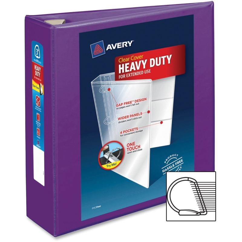 Avery One Touch EZD Heavy-duty Binder 79810 AVE79810