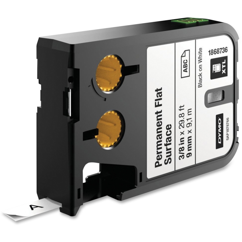 Dymo XTL Permanent Flat Surface Labels, 3/8 1868736 DYM1868736