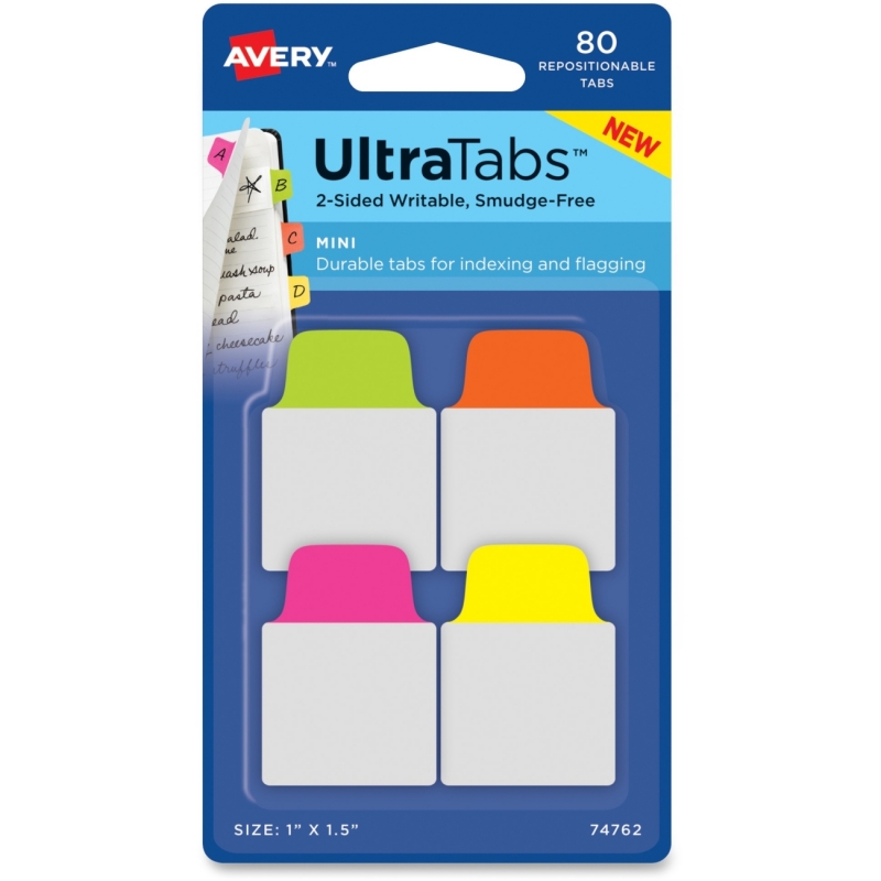 Avery Ultra Mini Tabs 74762 AVE74762