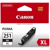 Canon CLI-251 Black XL Ink Tank for PIXMA iP7220, MG5420, MG6320 Printers 6448B001 CLI251 BK XL