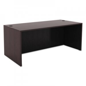 Alera Valencia Series Straight Front Desk Shell,65w x 29 1/2d x 29 5/8h,Espresso ALEVA216630ES