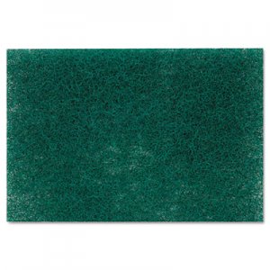 Scotch-Brite Commercial Heavy Duty Scouring Pad 86, 6" x 9", Green, 12/Pack, 3 Packs/Carton MMM86CT 86