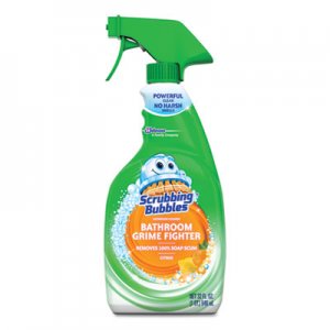 Scrubbing Bubbles Multi Surface Bathroom Cleaner, Citrus Scent, 32 oz Spray Bottle, 8/Carton SJN306111 306111