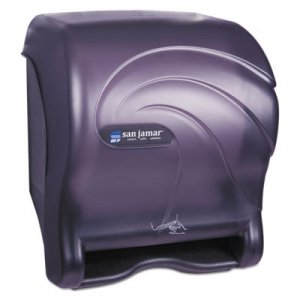San Jamar Oceans Smart Essence Electronic Towel Dispenser, 11.88 x 9.1 x 14.4, Black SJMT8490TBK T8490TBK