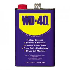 WD-40 Heavy-Duty Lubricant, 1 Gallon Can, 4/Carton WDF490118 490118
