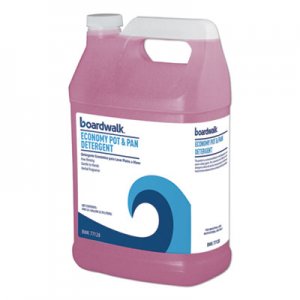 Boardwalk Industrial Strength Pot and Pan Detergent, 1 gal Bottle BWK77128EA BWK7714EA