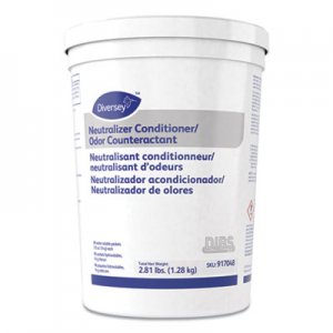 Diversey Floor Conditioner/Odor Counteractant, Powder, 1/2oz Packet, 90/Tub, 2/Carton DVO917048 917048