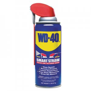 WD-40 Smart Straw Spray Lubricant, 11 oz Aerosol Can WDF490040EA 490040