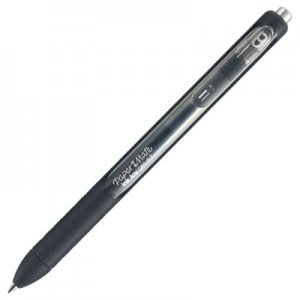 Paper Mate InkJoy Retractable Gel Pen, Medium 0.7mm, Black Ink/Barrel, Dozen PAP1951719 1951719
