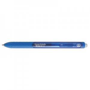 Paper Mate InkJoy Retractable Gel Pen, Micro 0.5mm, Blue Ink/Barrel, Dozen PAP1951722 1951722