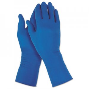 KleenGuard G29 Solvent Resistant Gloves, 295 mm Length, Medium/Size 8, Blue, 500/Carton KCC49824 49824