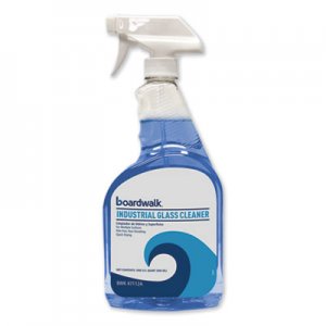 Boardwalk Industrial Strength Glass Cleaner with Ammonia, 32 oz Trigger Spray Bottle, 12/Carton BWK47112A 585600-12ESSN