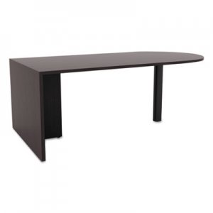 Alera Valencia Series D Top Desk, 71w x 35 1/2d x 29 5/8h, Espresso ALEVA277236ES