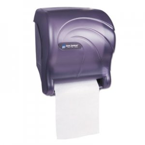 San Jamar Tear-N-Dry Essence Touchless Towel Dispenser, 11.75 x 9.13 x 14.44, Black Pearl SJMT8090TBK