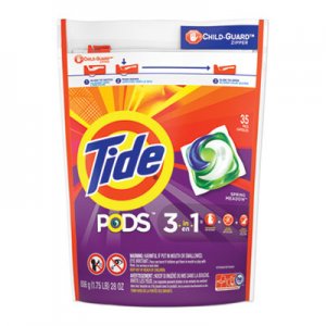 Tide Pods, Laundry Detergent, Spring Meadow, 35/Pack, 4 Packs/Carton PGC93127CT 93127