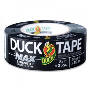 Duck MAX Duct Tape, 3" Core, 1.88" x 35 yds, Black DUC240867 240867