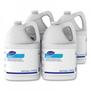 Diversey Wiwax Cleaning & Maintenance Emulsion, Liquid, 1 gal Bottle, 4/Carton DVO94512767 94512767