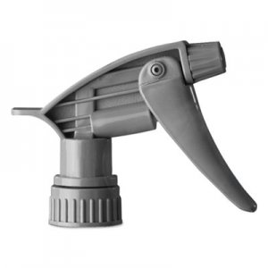 Boardwalk Chemical-Resistant Trigger Sprayer 320CR, Gray, 9 1/2"Tube, 24/Carton BWK72109