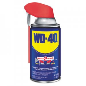 WD-40 Smart Straw Spray Lubricant, 8 oz Aerosol Can, 12/Carton WDF490026 WDC 490026