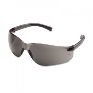 MCR BearKat Safety Glasses, Wraparound, Gray Lens, 12/Box CRWBK112BX BK112