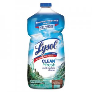 LYSOL Brand Clean and Fresh Multi-Surface Cleaner, Cool Adirondack Air, 40 oz Bottle RAC78630CT 19200-78630