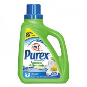Purex Ultra Natural Elements HE Liquid Detergent, Linen and Lilies, 75 oz Bottle, 6/Carton DIA01120CT 10024200011205