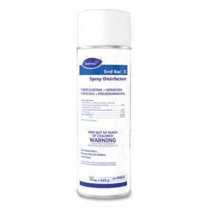 Diversey End Bac II Spray Disinfectant, Fresh Scent, 15 oz Aerosol Spray, 12/Carton DVO04832 04832.