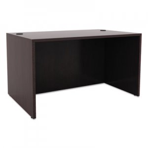 Alera Valencia Series Straight Desk Shell, 47 1/4w x 29 1/2d x 29 5/8h, Espresso ALEVA214830ES