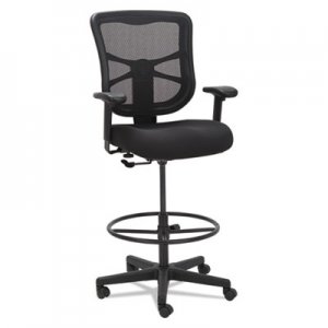 Alera Elusion Series Mesh Stool, Black ALEEL4614