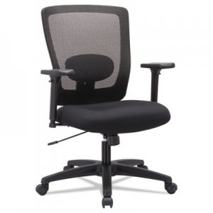 Alera Envy Series Mesh Mid-Back Swivel/Tilt Chair, Black ALENV42B14