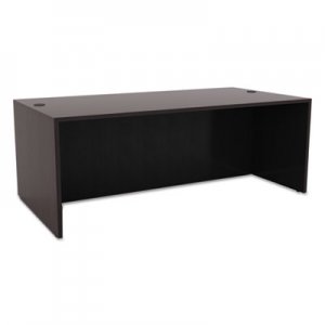 Alera Valencia Series Straight Front Desk Shell,71w x 35 1/2d x 29 5/8h,Espresso ALEVA217236ES