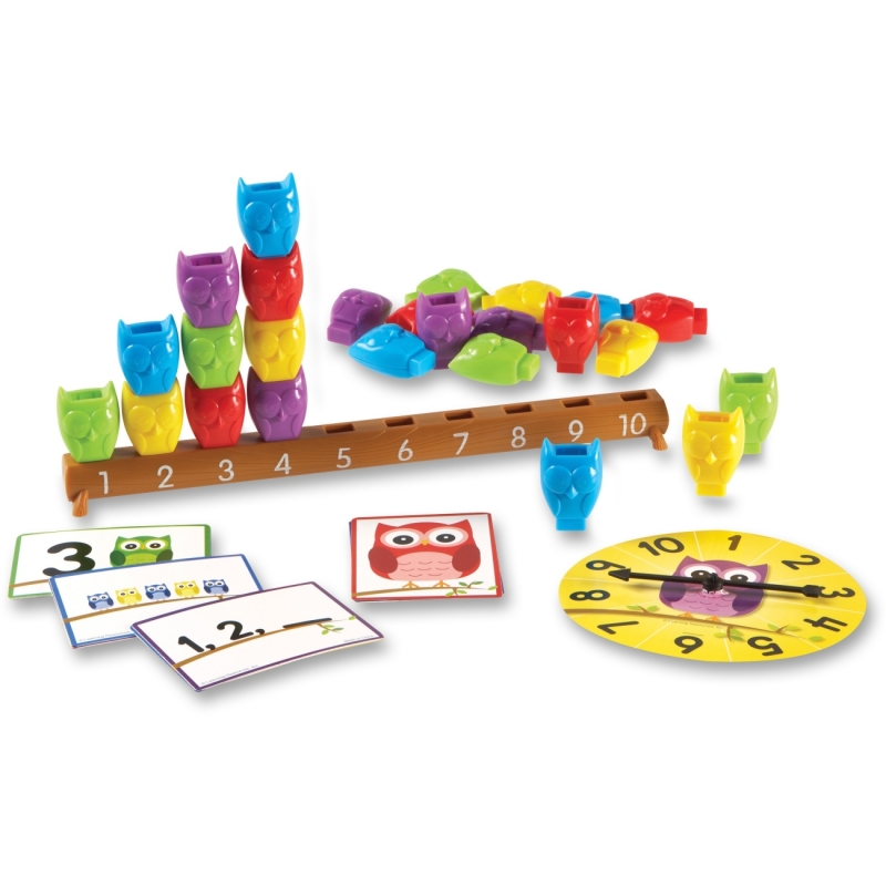 Learning Resources Owls on a Branch Counting Activity Set 7732 LRN7732