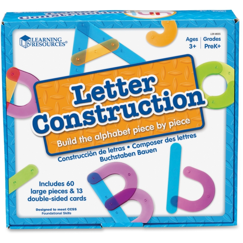 Learning Resources Letter Construction Activity Set 8555 LRN8555