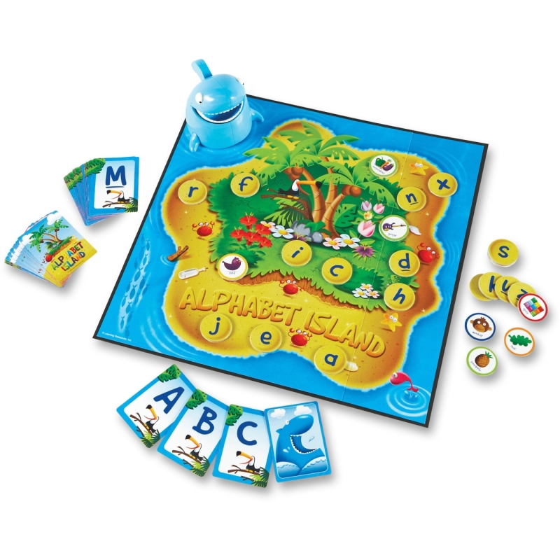 Learning Resources Alphabet Island Letter/Sounds Game 5022 LRN5022