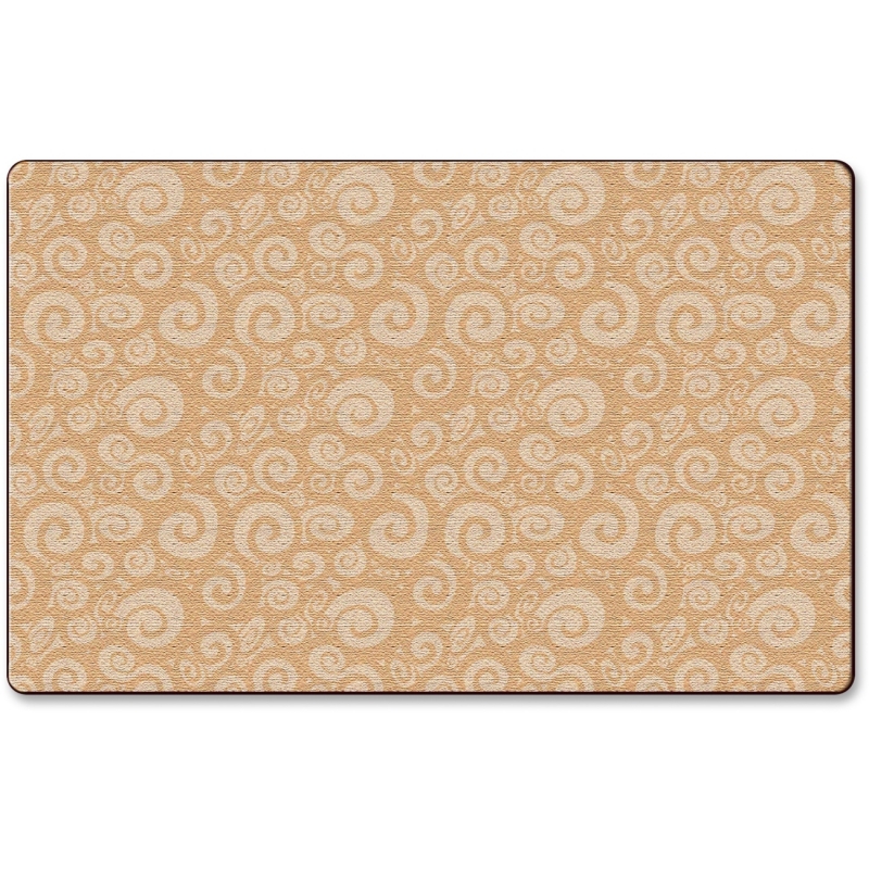 Flagship Carpets Solid Color Swirl Rug FE39432A FCIFE39432A