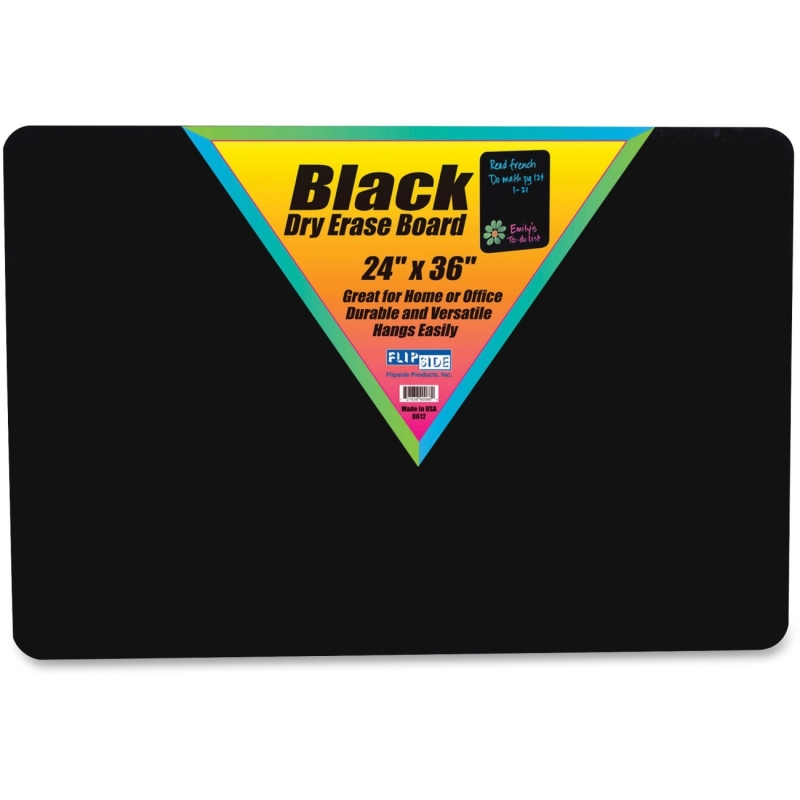 Flipside Black Dry Erase Board 40088 FLP40088