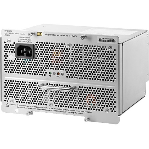 HP Aruba 5400R 1100W PoE+ zl2 Power Supply J9829A#B2E