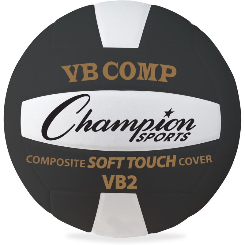 Champion Sports Official Size Volleyball VB2BK CSIVB2BK