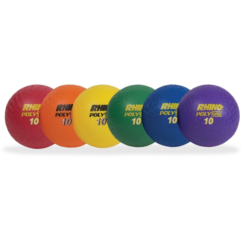 Champion Sports Rhino Skin PG 10" Playground Balls PX10SET CSIPX10SET