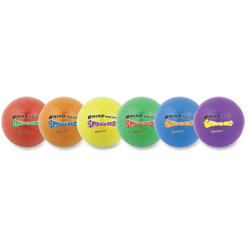 Champion Sports Super Squeeze 8" Soccer Ball Set SQSBSET CSISQSBSET