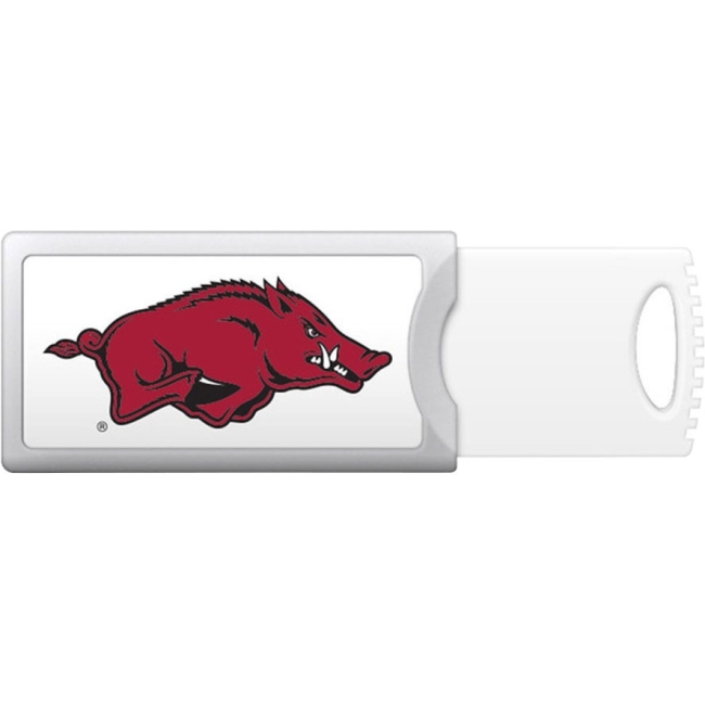 OTM University of Arkansas - Fayetteville Push USB Flash Drive, Classic S1-U2P1CARK2-16G