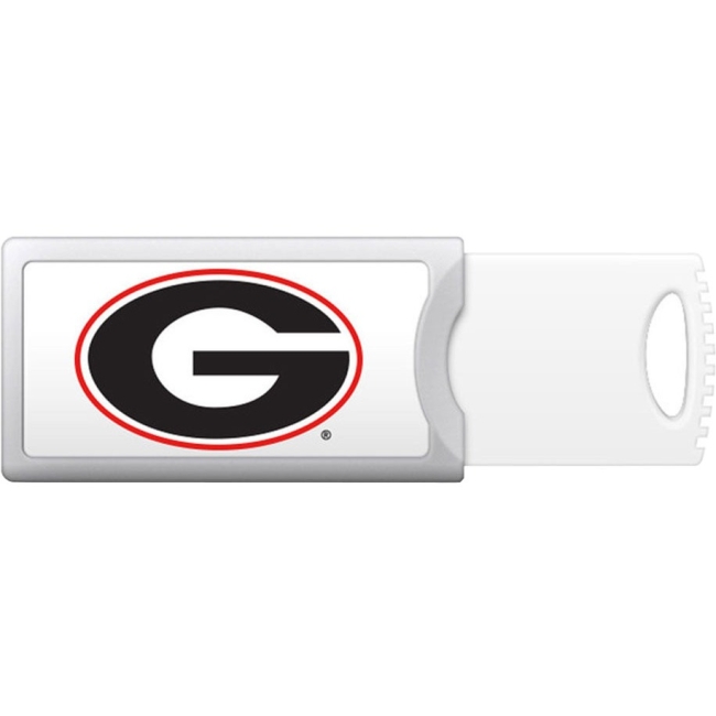 OTM University of Georgia Push USB Flash Drive, Classic S1-U2P1CUGA-8G