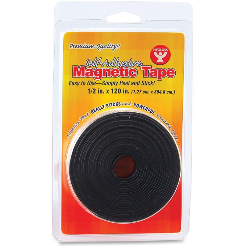 Hygloss Self-adhesive Magnetic Tape 61410 HYX61410
