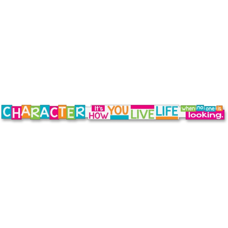 Trend Character It's How You Live Message Banner 25202 TEP25202