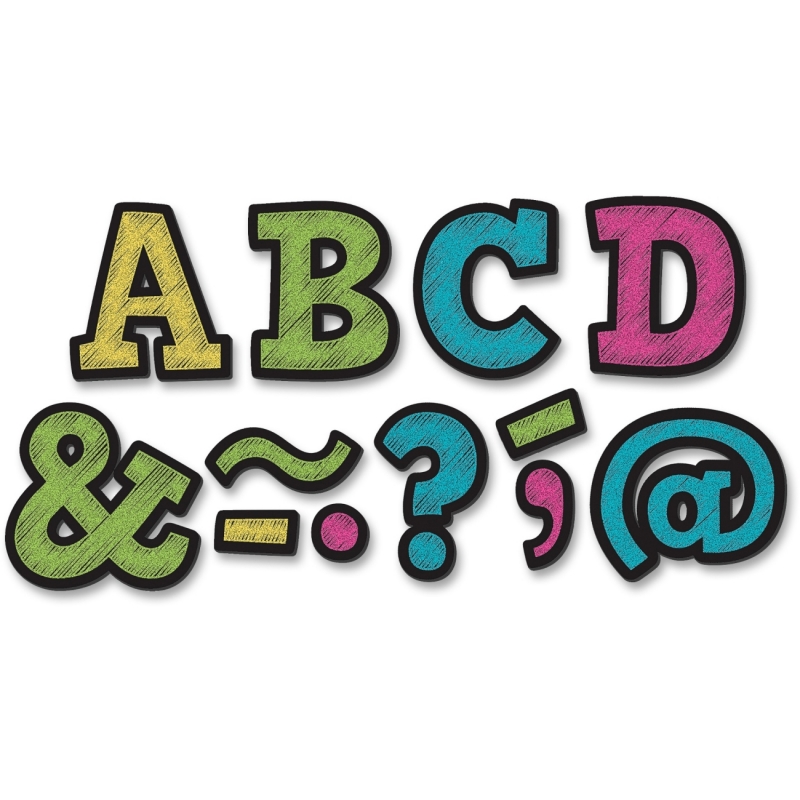 Teacher Created Resources 2" Bold Block Magnet Letters 77190 TCR77190